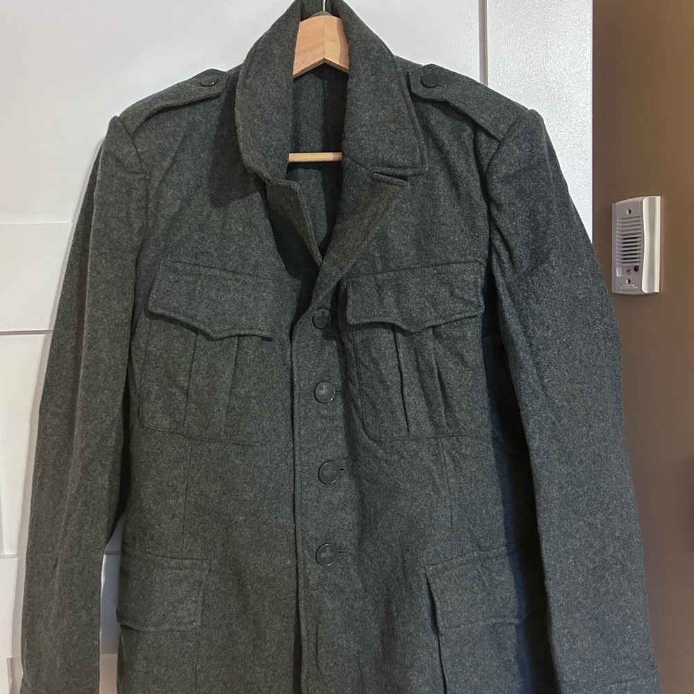 Gray Wool Jacket